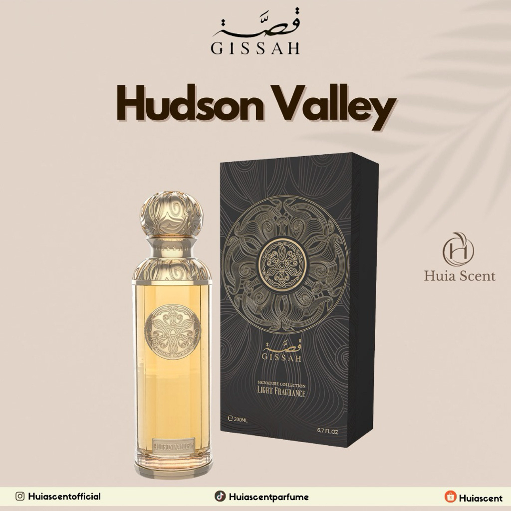 GISSAH HUDSON VALLEY 200ml FULL SIZE PARFUM HUIASCENT
