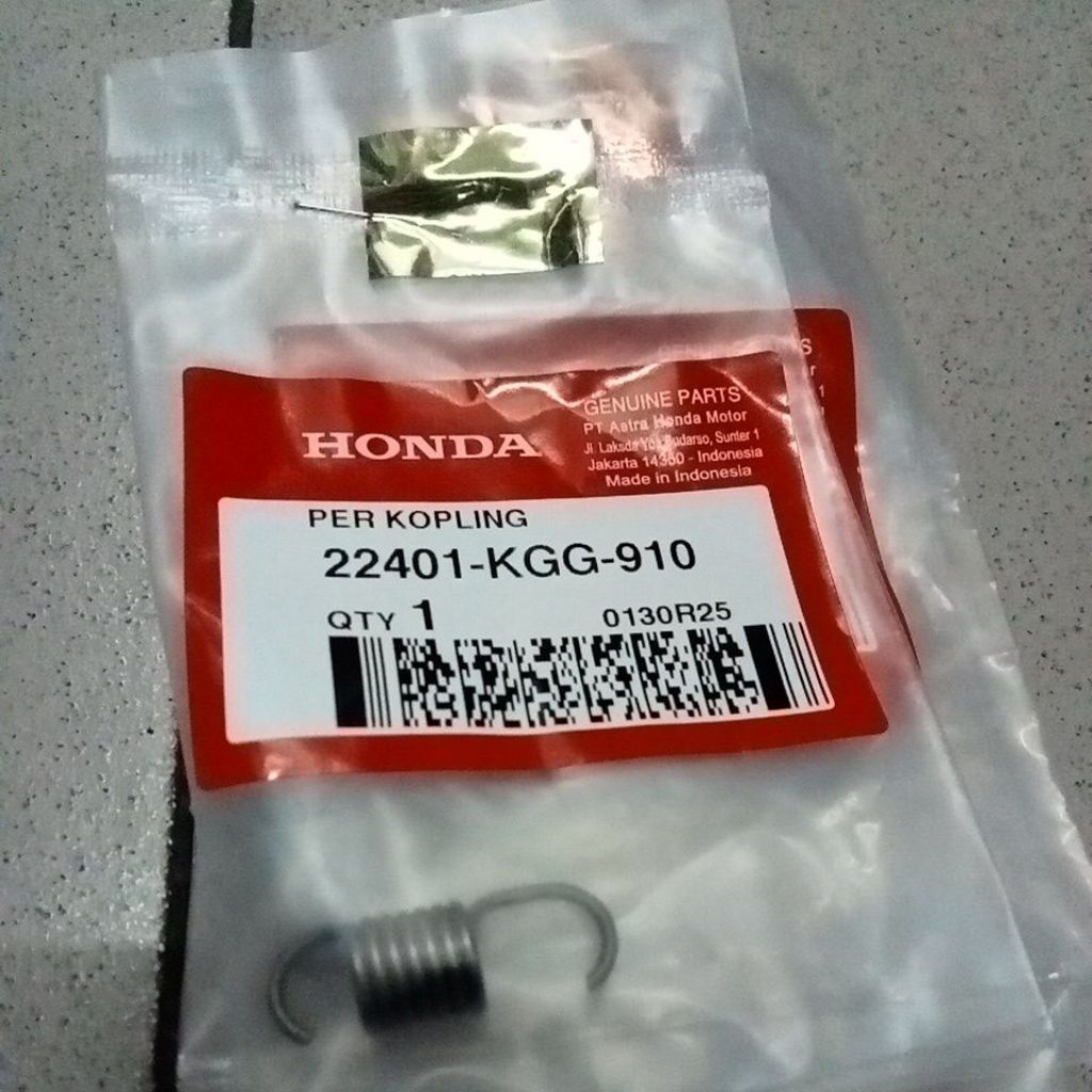 22401KGG910 – SPRING CLUTCH LBL, PER KAMPAS GANDA, PER KOPLING, PER SENTRIK ADV 160, PCX 160, STYLO,
