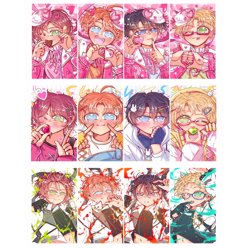 Fanmerchs Photocard Ensemble Stars Trickstar