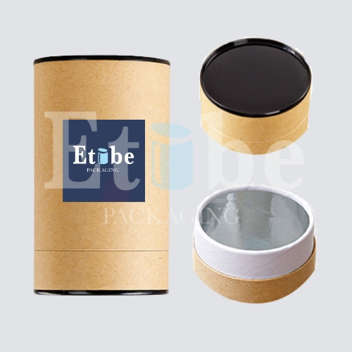 Paper tube Packaging Full Custom Design Tipe Tin Plate Telescope Kemasan Mewah Elegan