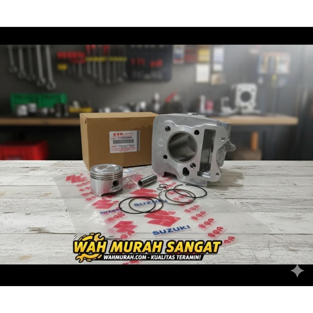 BLOK SEHER KOMPLIT SUZUKI SMASH OLD SMASH 110