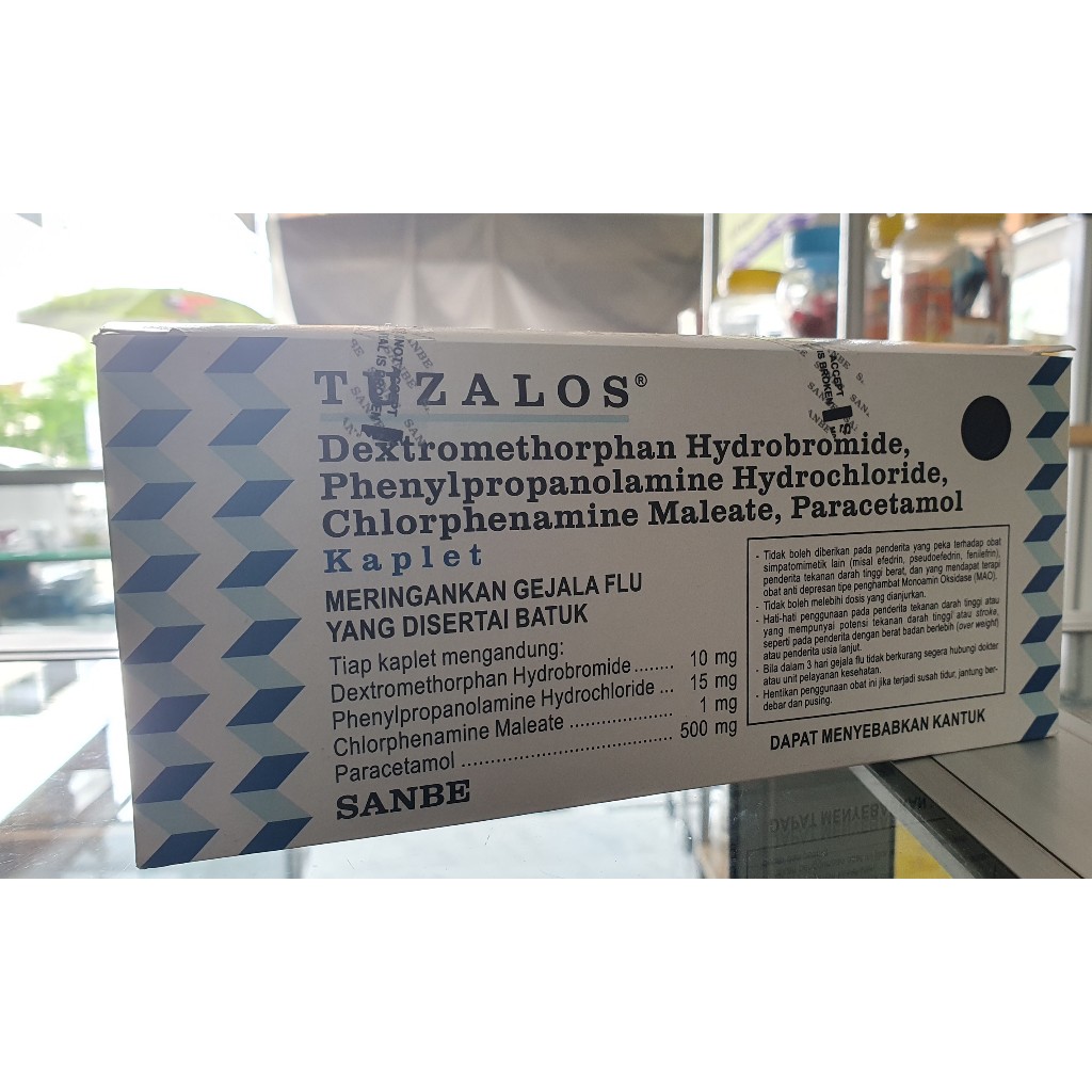 Tuzalos Kaplet 4 Kaplet Obat Batuk Dan Flu