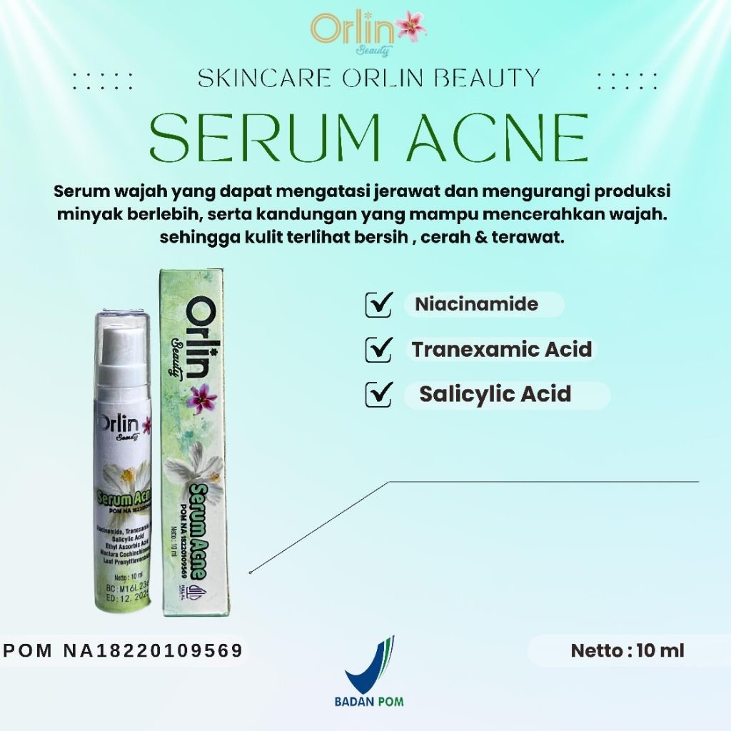 SERUM ACNE ORLIN BEAUTY