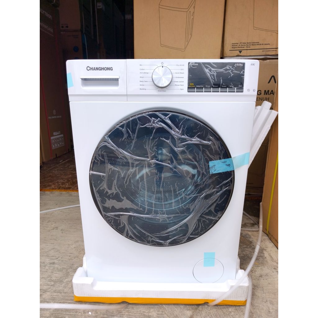 mesin cuci Changhong front loading 10 kg inverter/mesin cuci Changhong FWF12005