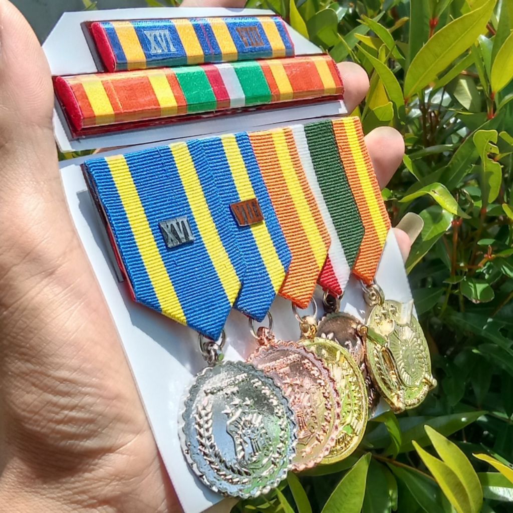 [Aksesoris Original, Premium Watch] PDH dan PDU Medali TANDA JASA, Pakaian Dinas Harian / Upacara, P