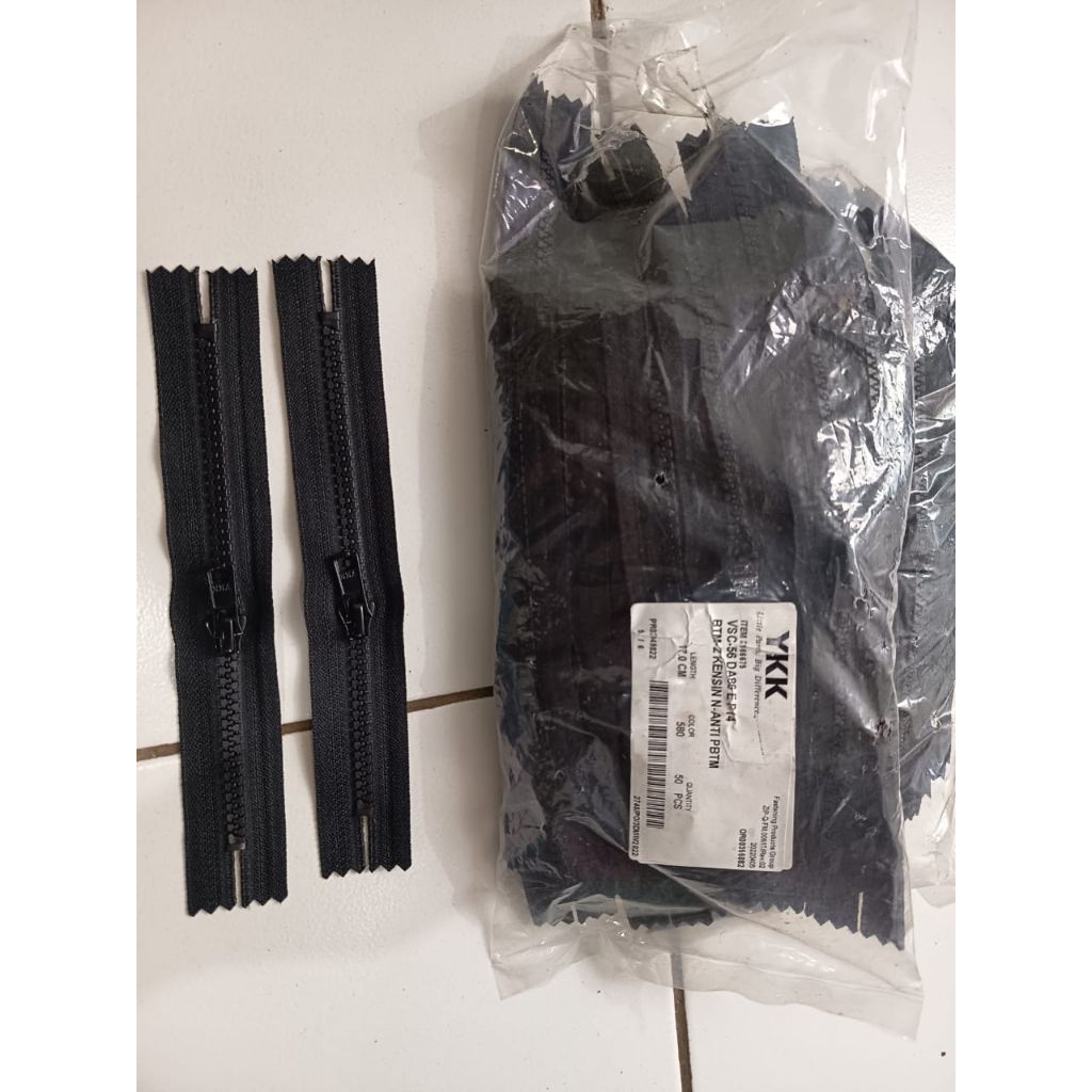 Resleting No 5 ykk vislon 17 cm