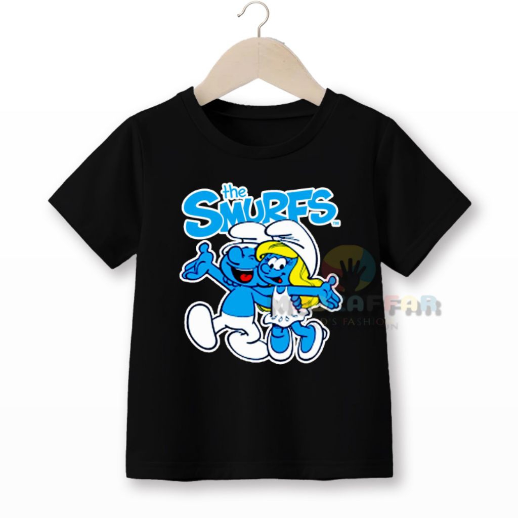 BAJU KAOS ANAK THE SMURFS KARAKTER KAOS ANAK THE SMURFS