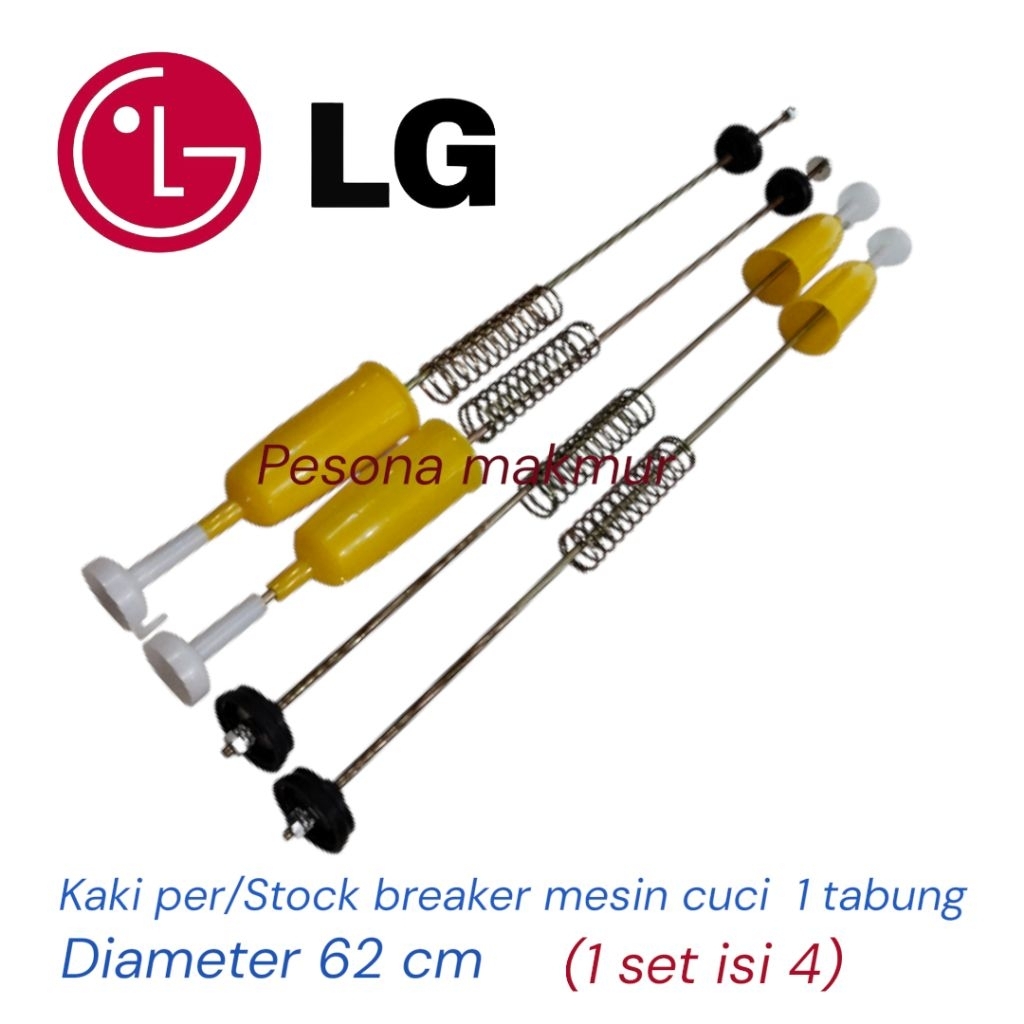 Shock breaker suspensi per gantung mesin cuci LG 1 tabung top loading