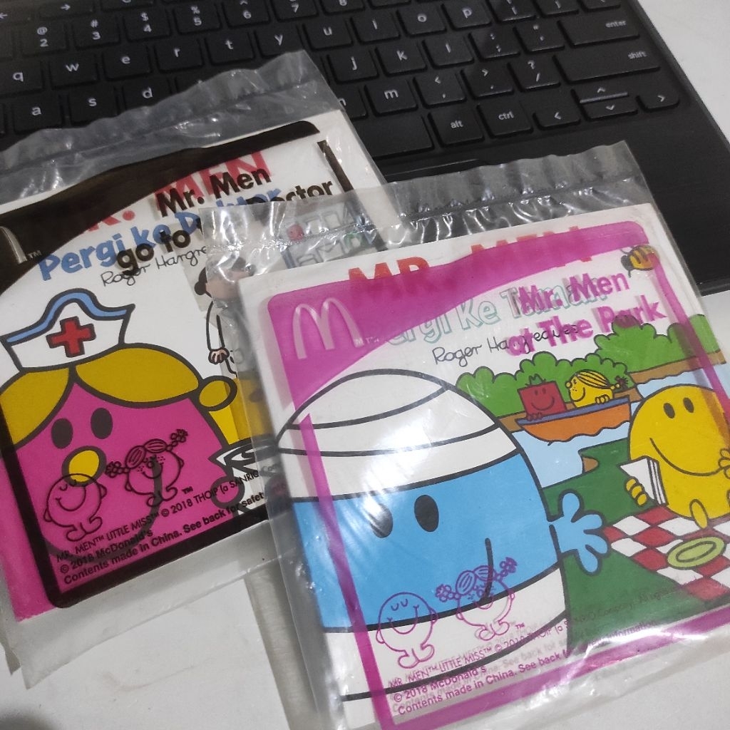 buku mcd 2018 • Mr. men at the park • Mr men go to the doctor