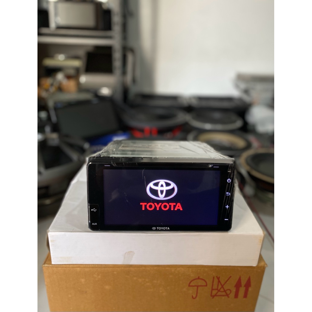 head unit original toyota rush 2019