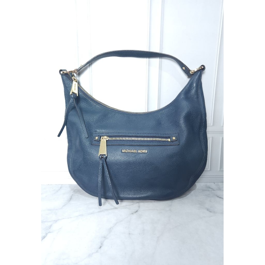 Tas Wanita MK Rhea Hobo Navy