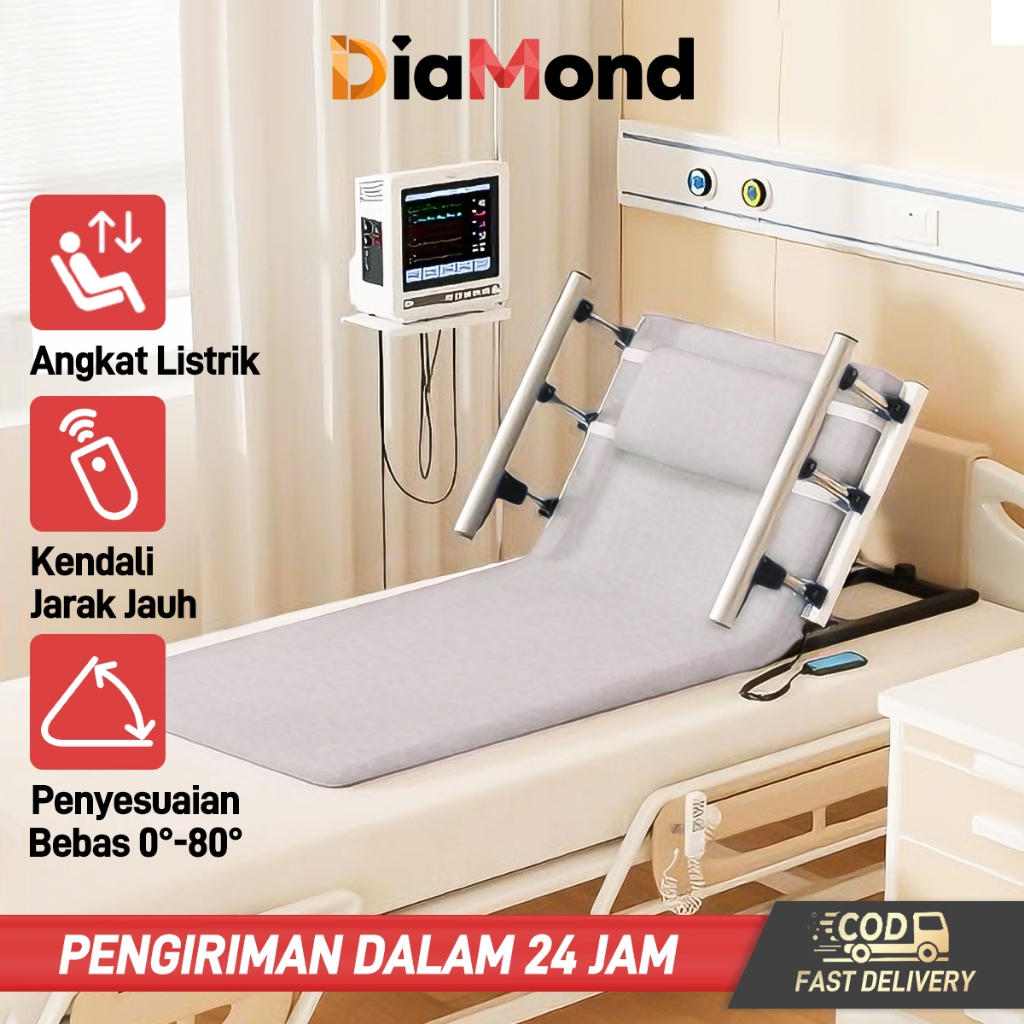 Perawatan Kasur/Ranjang rumah sakit elektrik/Sandaran punggung elektric/Cocok untuk wanita tua dan h