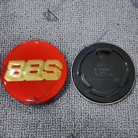 (Best) BBS DOP RODA VELG 70MM WHEEL CENTER CAP BBS 6.5CM TUTUP DOP RODA BBS