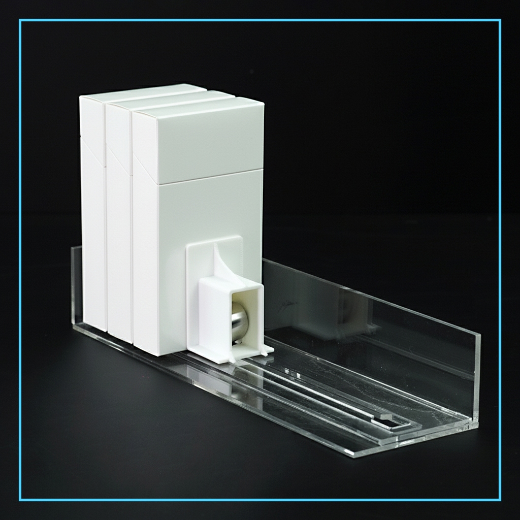 Rak Akrilik Acrylic Pusher Display Akrilik Special