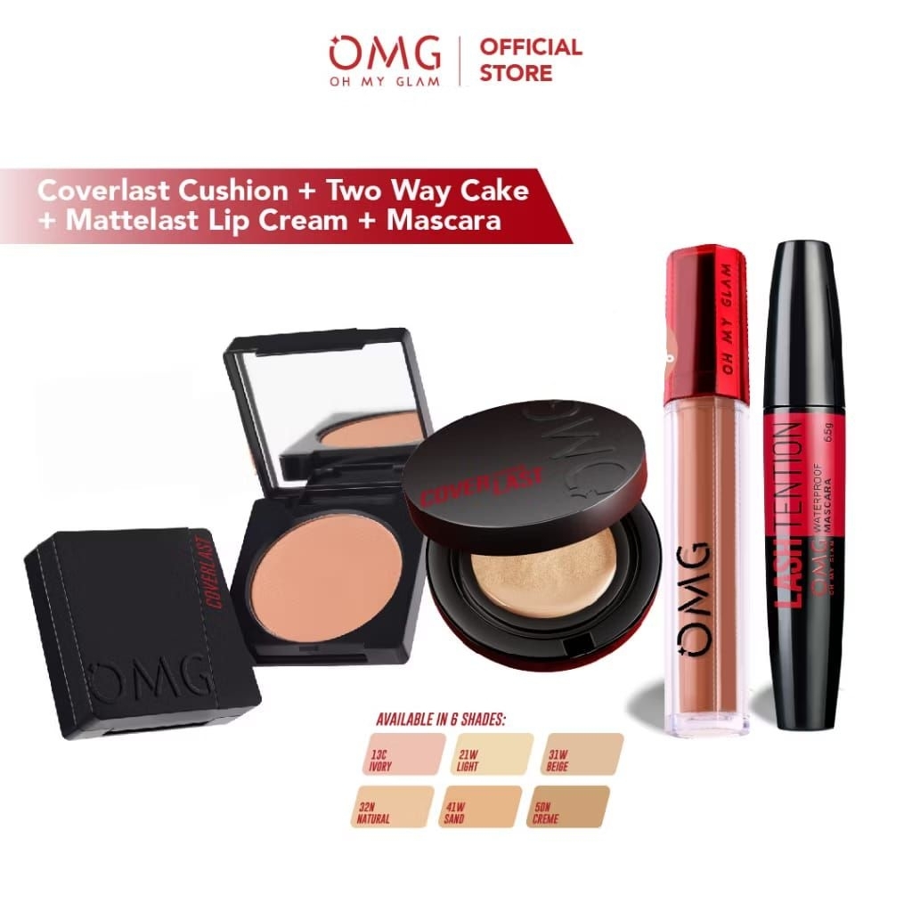 PAKET OMG MAKE UP FLAWLESS KOMPLIT