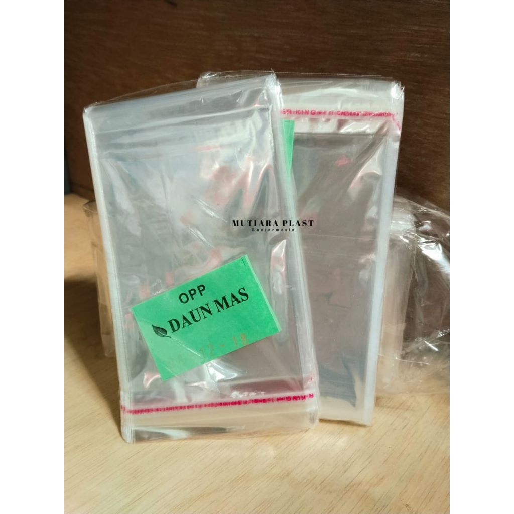 PLASTIK OPP 8x12
