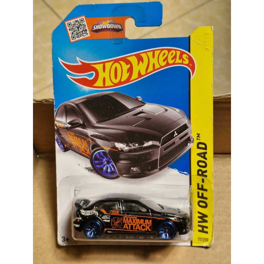 Hot Wheels Lancer mitsubishi evo