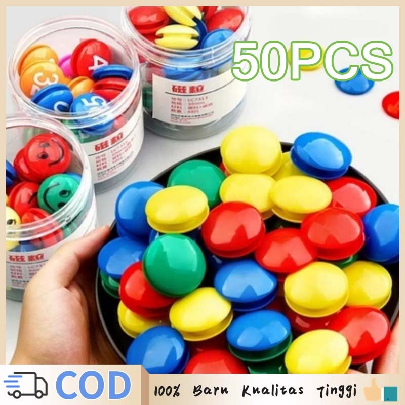Isi50 Magnet Papan Tulis Magnet Whiteboard Magnet Tempel Papan Tulis Magnet Papan Whiteboard