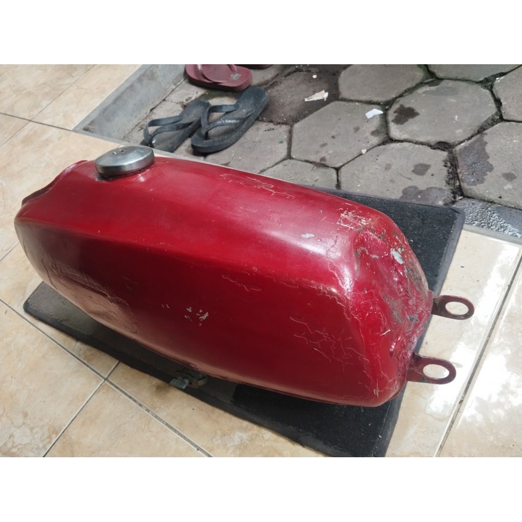 Tangki original suzuki A 100 A8 lengkap tutup ori dan kran