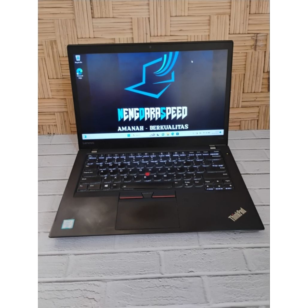 FULSET THINKPAD T470S i7-6600U /16GB RAM /512 NVME /FHD RESOLUSI