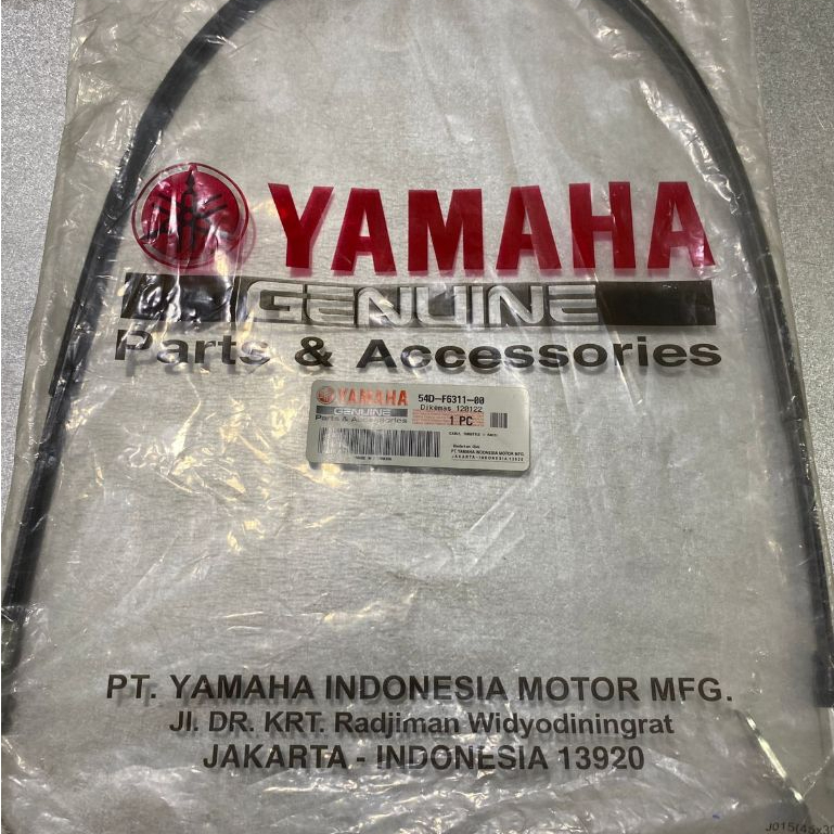 Sido Makmur – Kabel Tali Gas A Depan/Atas Yamaha Scorpio Z New Original YGP – Sparepart Tube Type