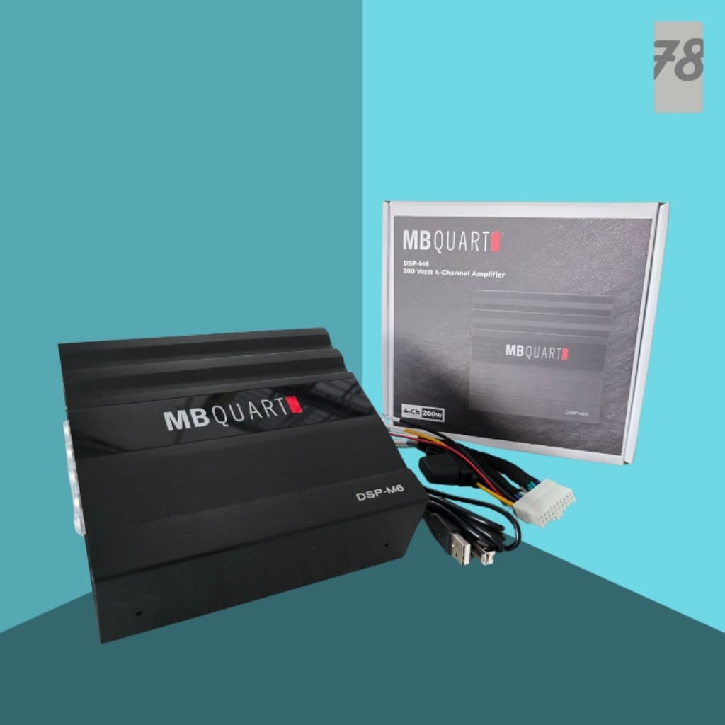 DSP 6 Channel Amplifier MB Quart DSP-M6 - 200 Watt