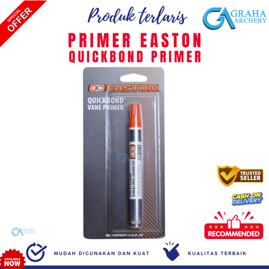 Easton Quickbond Vanes Primer / Penguat Lem Vanes