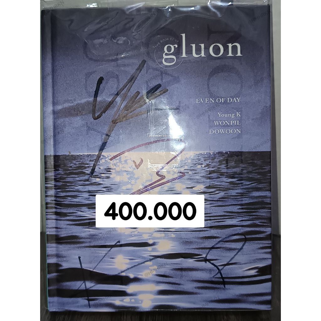 album day6 signed eod gluon official