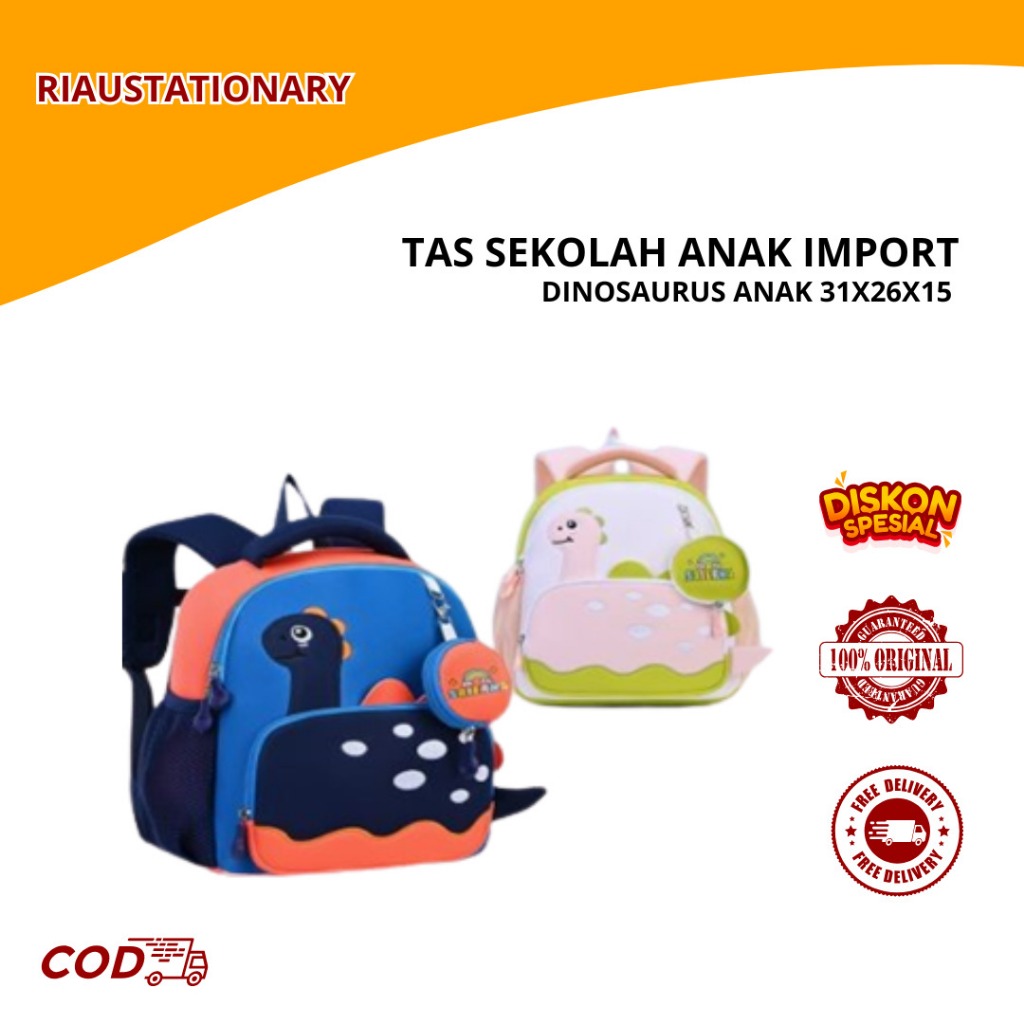 TAS SEKOLAH ANAK DINOSAURUS