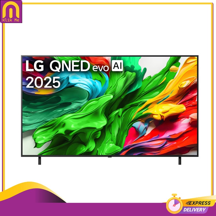 LG 100QNED86AS Smart TV 4K 100 inci LG QNED evo AI QNED86 2025 / 100-QNED86-AS / 100 QNED86 AS / QNE