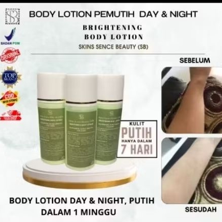 LOTION PEMUTIH BADAN THAILAND BPOM ORI