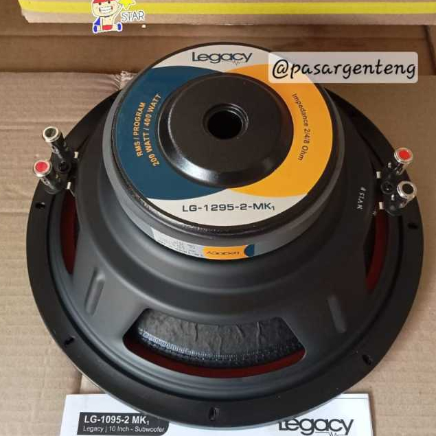 Speaker 12in ACR ORI  Legacy 1295 1295-2 spiker 12" 12inch Subwoofer