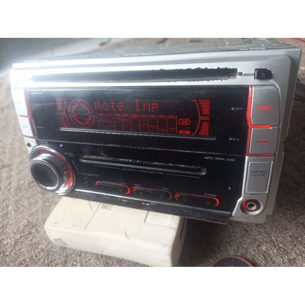 Head Unit Double Din Kenwood DPX-MP3110S - Kualitas Suara High-Fidelity, FM Tuner Akurat, CD Player,