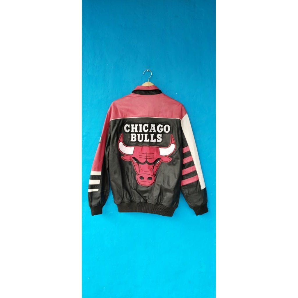CHICAGO BULLS NBA Leather Jacket