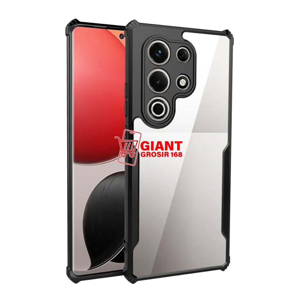 ITEL S26 ULTRA ITEL SUPER 26 ULTRA CASE ARMOR FUSION SHOCKPROOF TRANSPARENT CASE ITEL S26 ULTRA ITEL