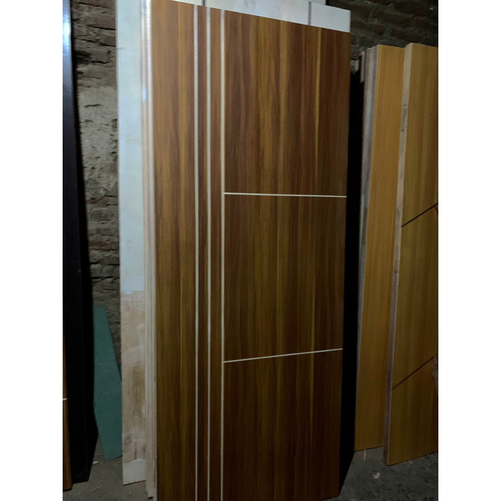 pintu rumah minimalis multiplek/HMR kayu meranti