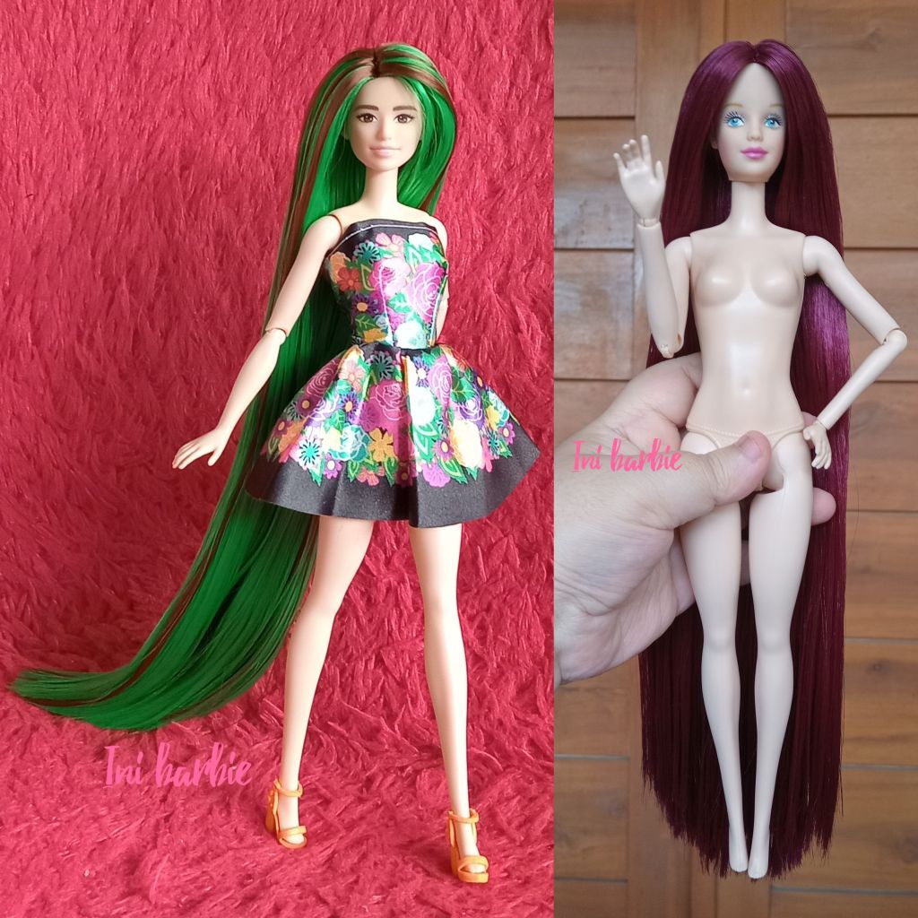 Boneka barbie mattel ori preloved (Pivotal tangan)