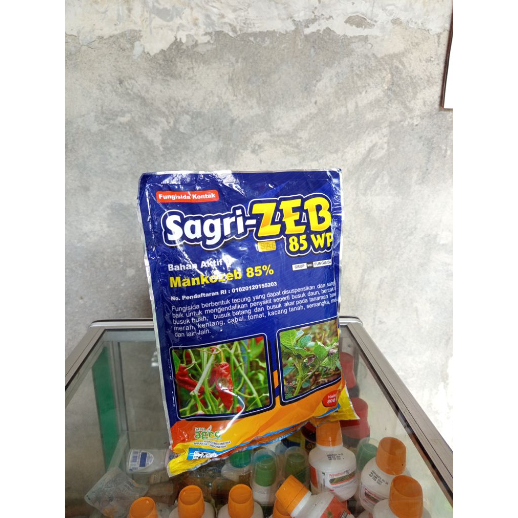 Sagri Zeb 85wp fungisida sagrizeb 85wp mankozeb 85% 800gr