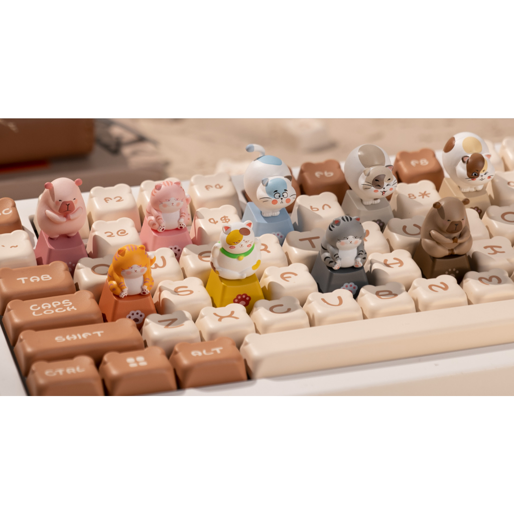 Zoo AKKO Artisan Keycaps Mechanical Keyboard