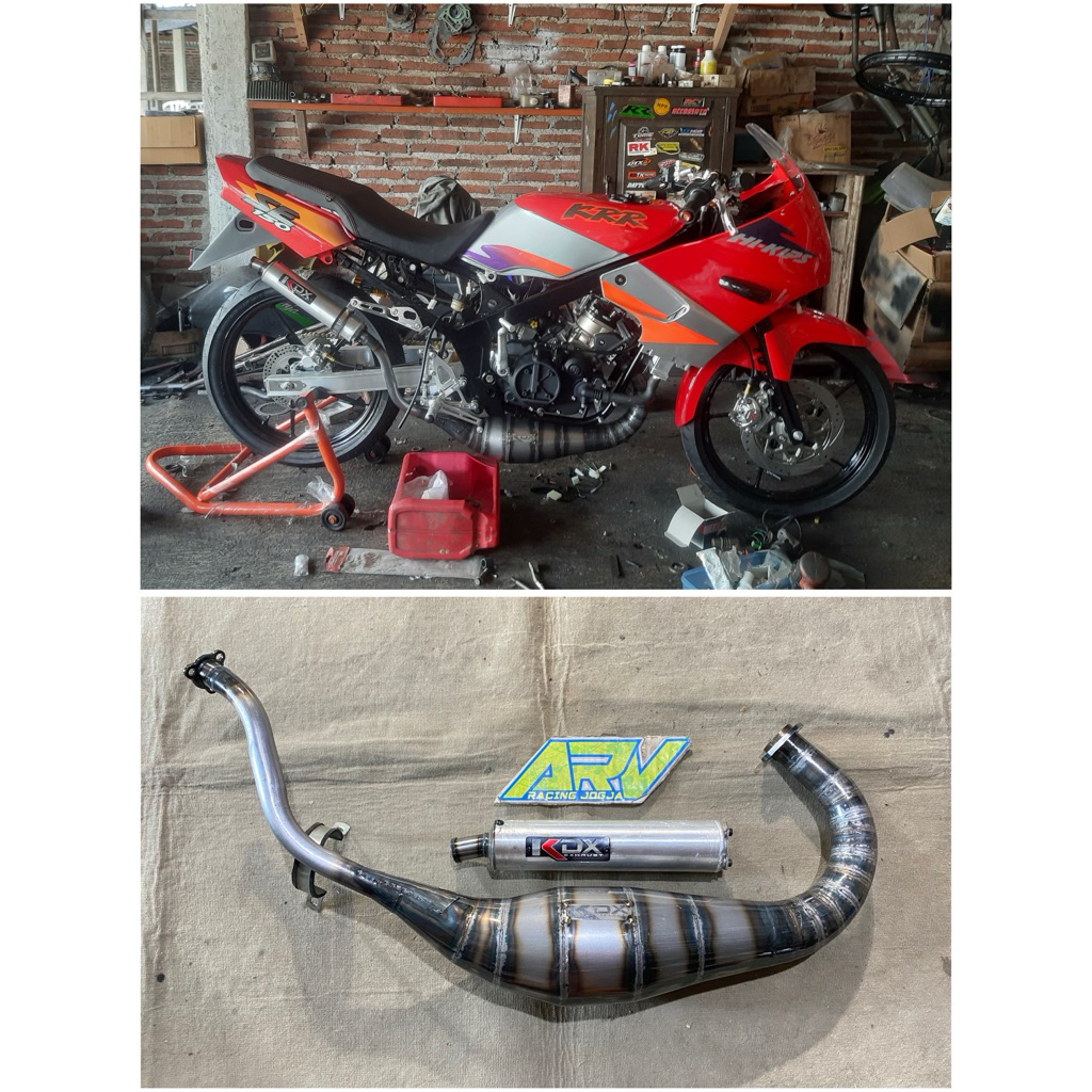 Knalpot KDX Ninja R SS RR Super Cobra SuperCobra Original Jogja