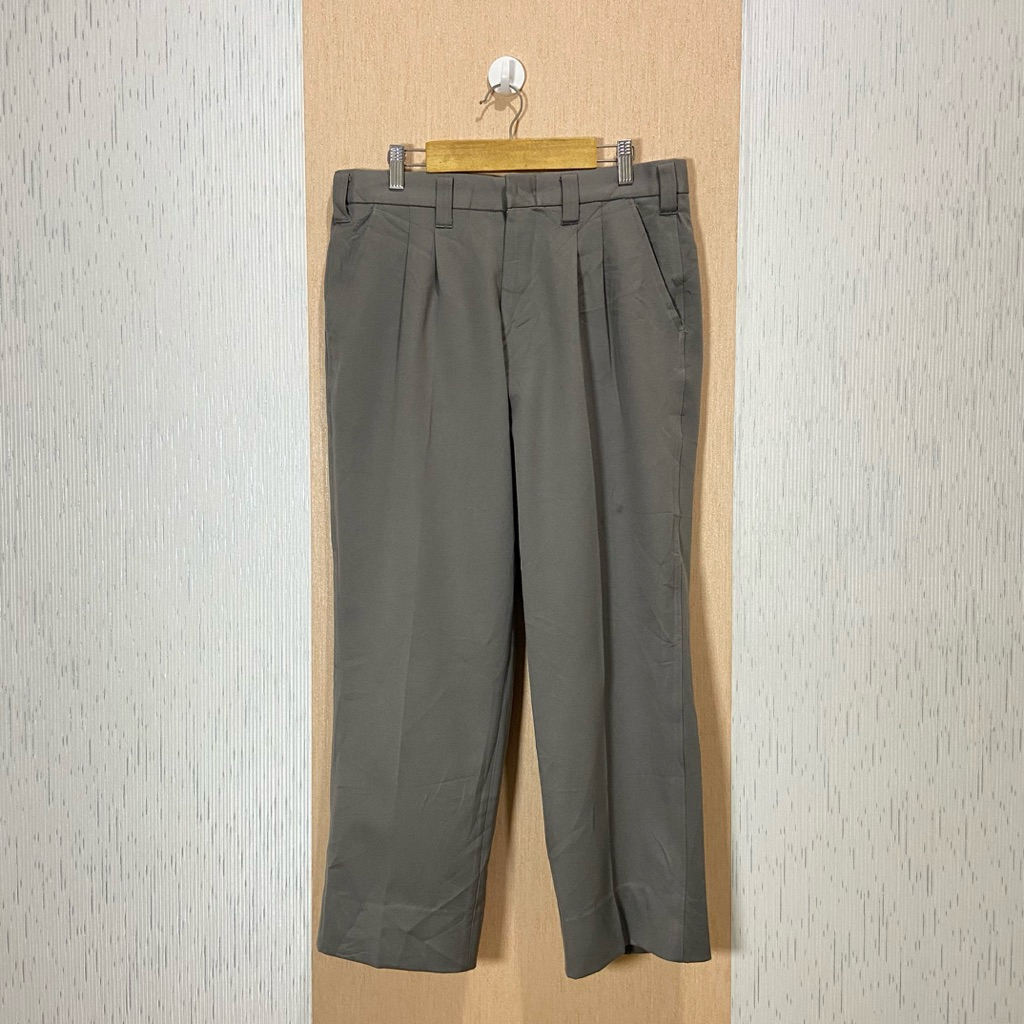 Kansai Yamamoto Double Pleated Trousers Pants / Celana Bahan Pria / JP393 / Size 31