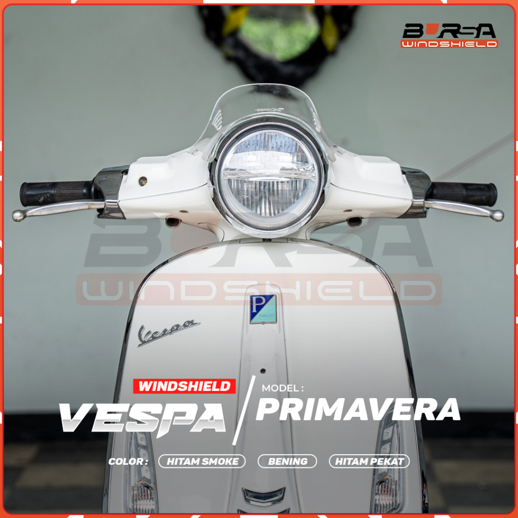 Visor Windshield Vespa Primavera