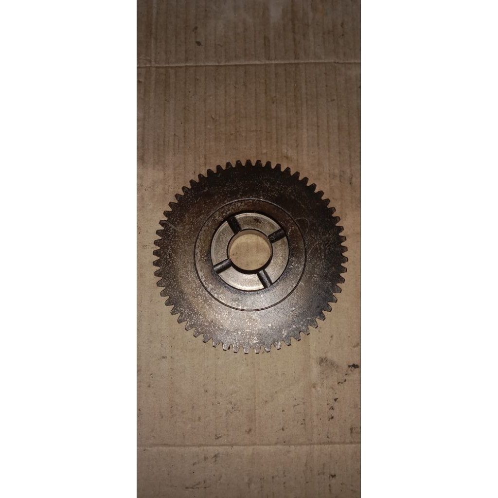 GIGI BESAR PENGHANTAR DINAMO STATER SUPRA X 125 ORIGINAL COPOTAN