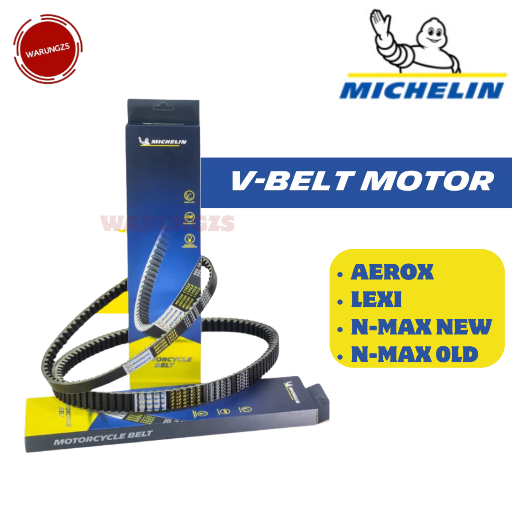 Vbelt Vanbelt Michelin Motor AEROX LEXI NMAX NEW NMAX OLD ORIGINAL