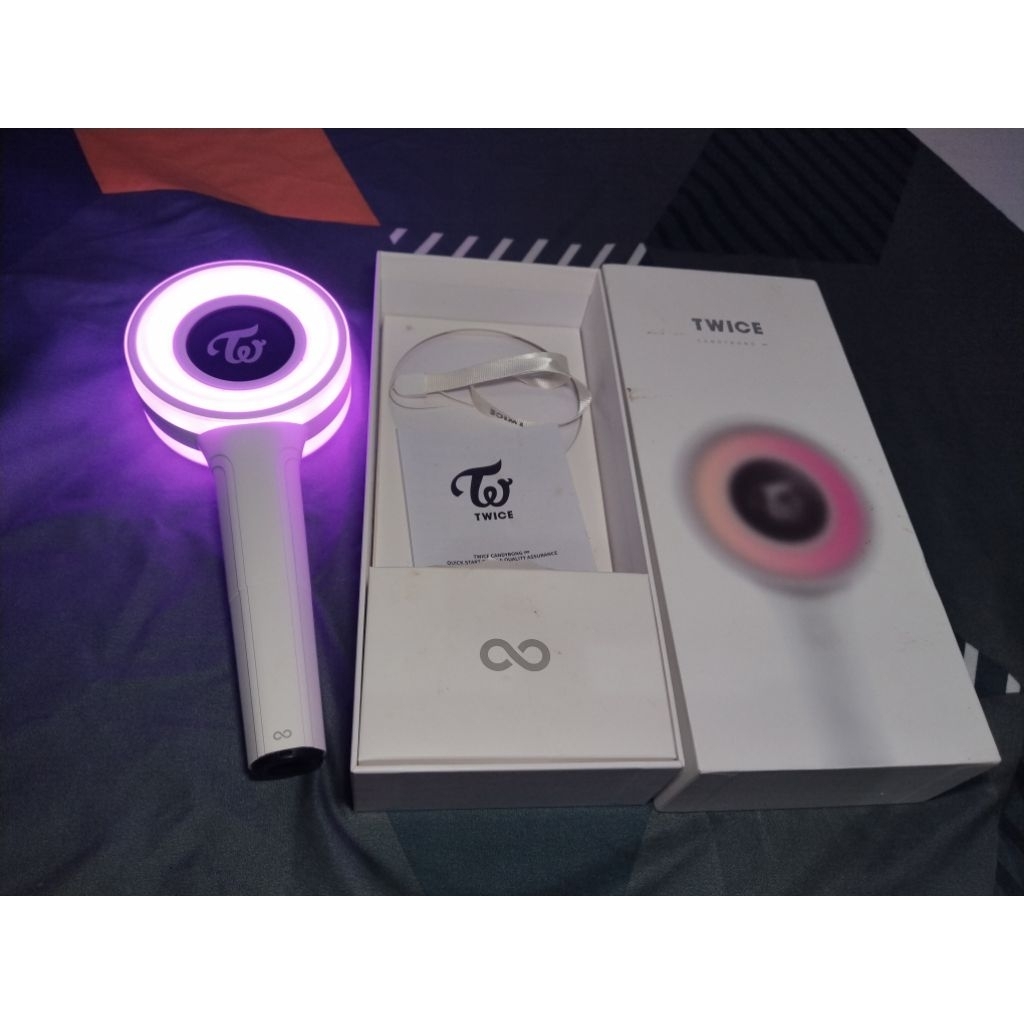 OFFICIAL LIGHSTICK TWICE CANDYBONG INFINITY