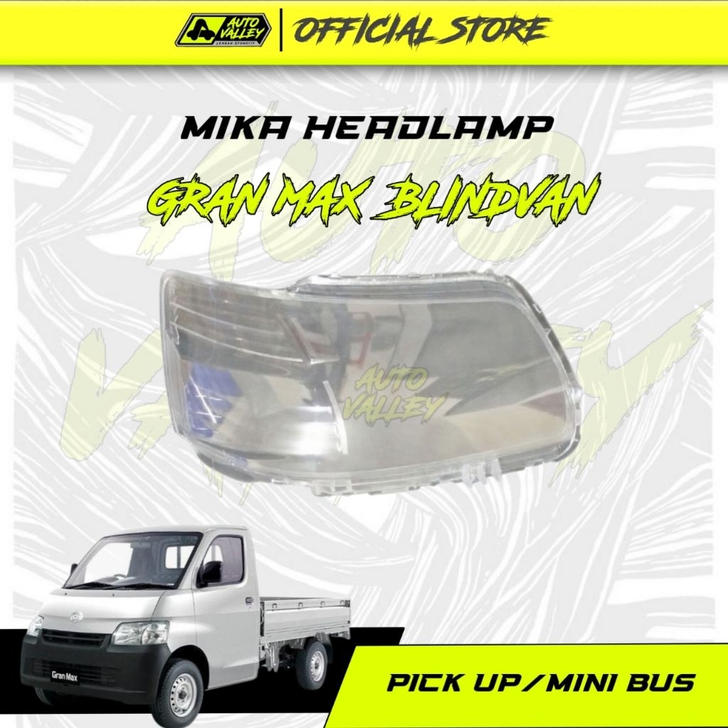 Mika Headlamp Lampu Depan Grand Max Pick Up Blindvan Mini Bus Original kanan atau kiri