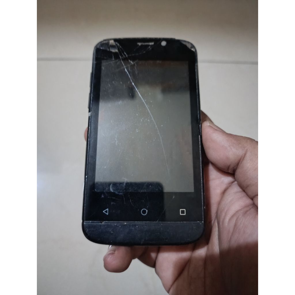 HP Advan S3D Android Full Black White Original Bahan Gambling Jadul Langka Unik Imut Speaker Bass St