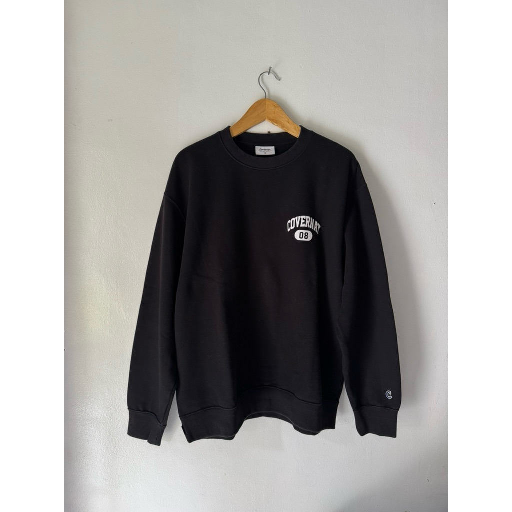 Covernat black crewneck 08 (size XL)