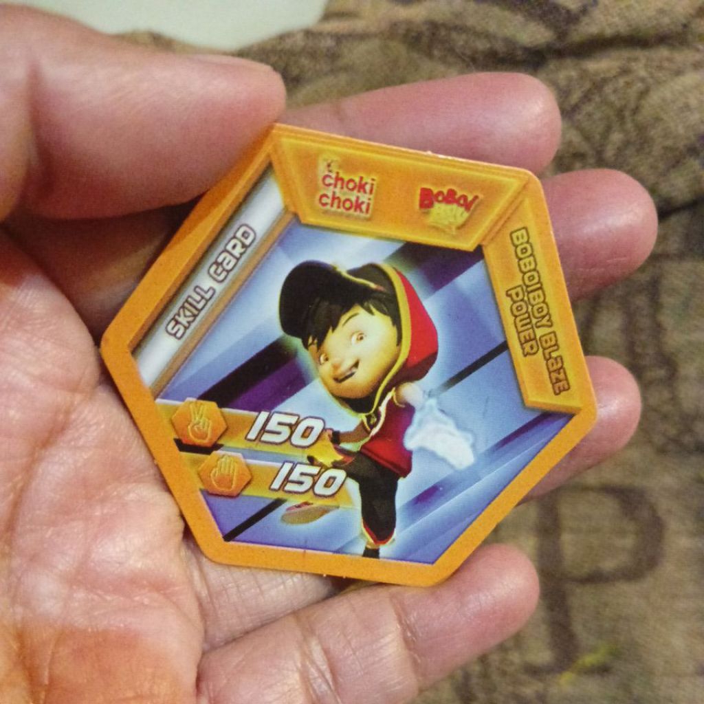 Boboiboy Card  Blaze Power