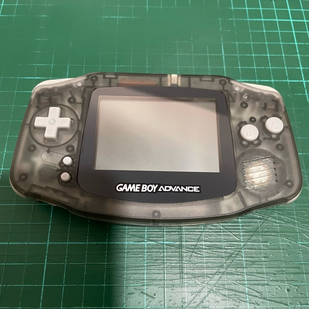 Gameboy Advance GBA Classic Clear Black Nintendo Game Boy